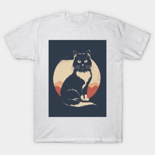 Ragdoll Cat 3 - Japanese Retro Art T-Shirt